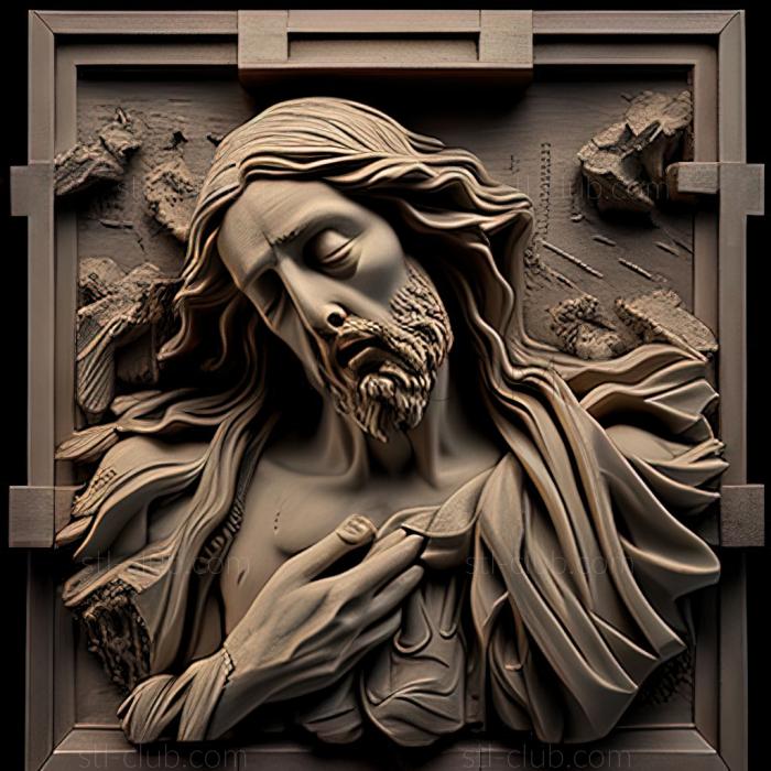 3D model st jesus (STL)